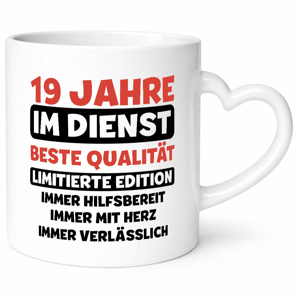 19 Jahre im Dienst | Jubiläum Arbeit v3 Geschenk Kollegen Büro lustiger Spruch