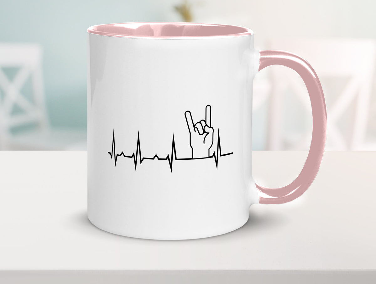 Heavy Metal Motiv | Rocker Musiker Rock Musik Geschenk Humor Geschenkidee Tasse