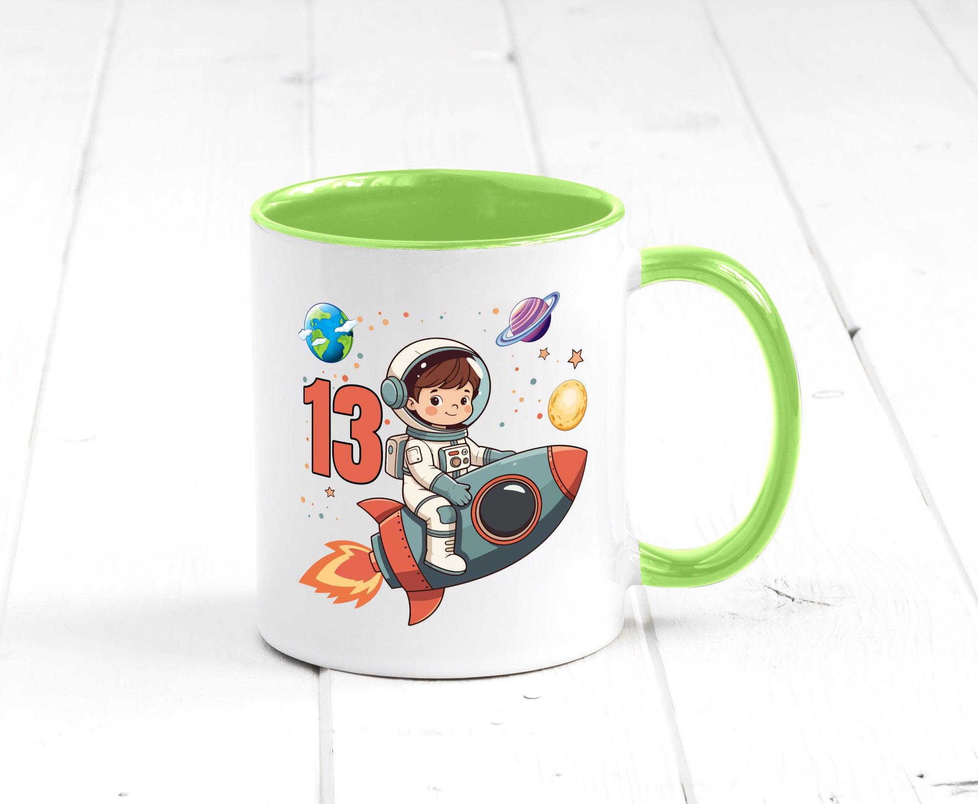 13. Geburtstag | 13 Jahre Astronaut Weltraum lustiger Spruch Geschenk