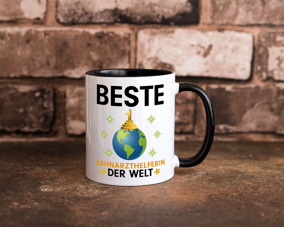 Welt Beste Zahnarzthelferin | Zahnmedizin Geschenk Humor Geschenkidee lustiger Tasse