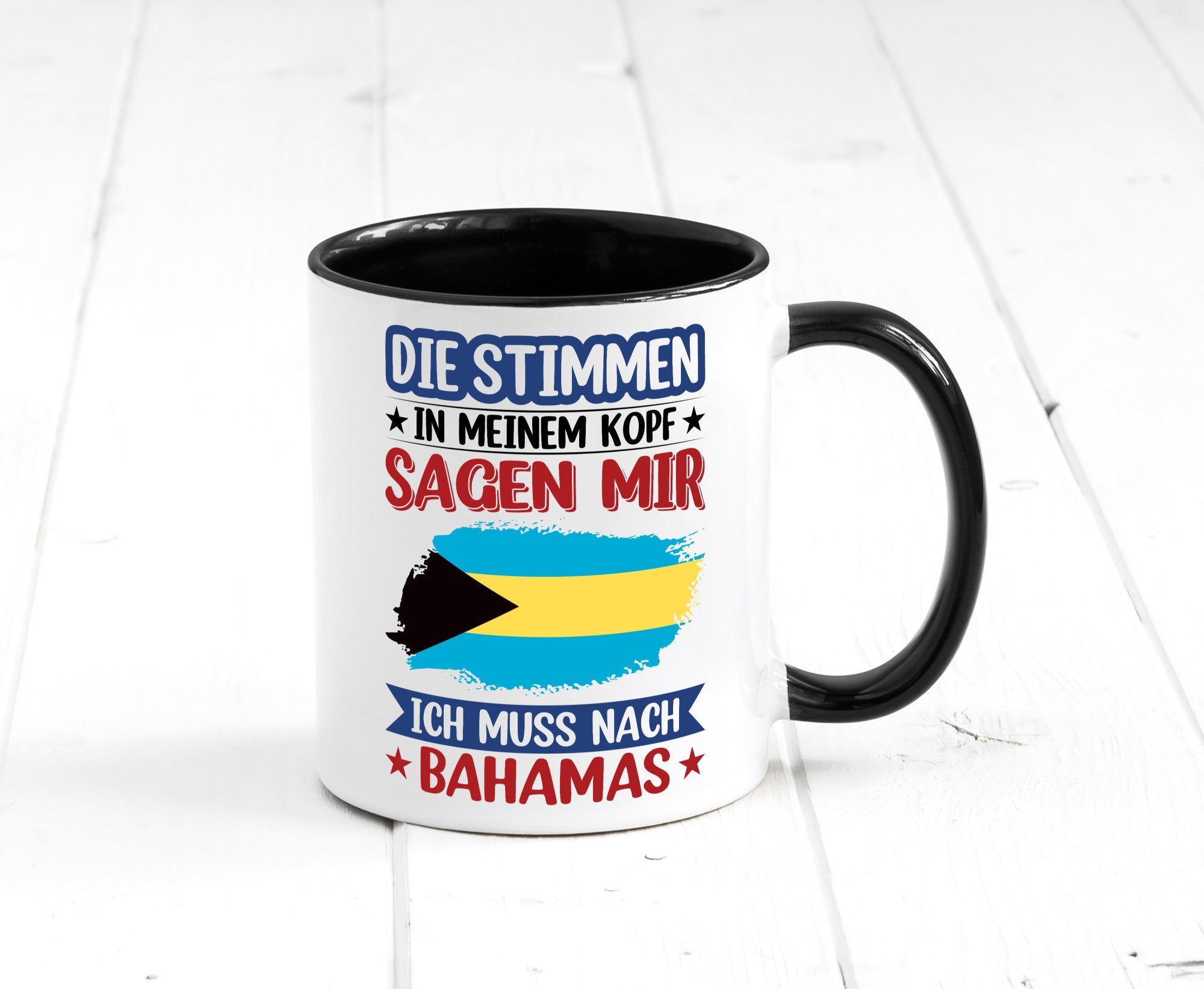 Bahamas | Urlaub Stimmen in meinem Kopf Traumland Geschenk Humor Geschenkidee