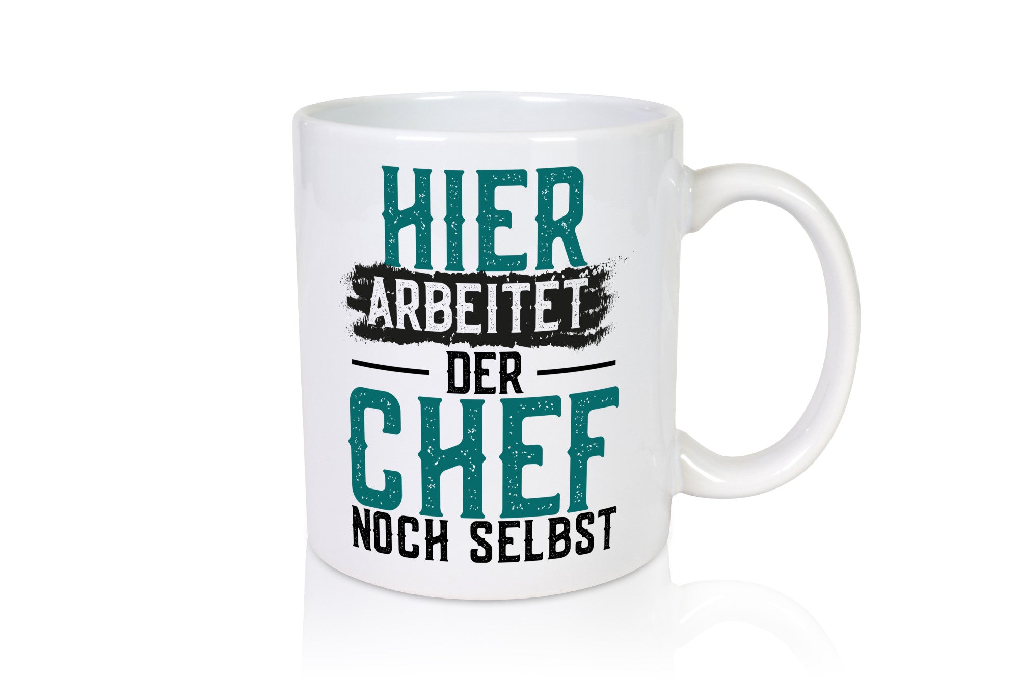 Hier arbeitet der Chef noch selbst | Kollegen Humor Arbeit Büro Geschenkidee