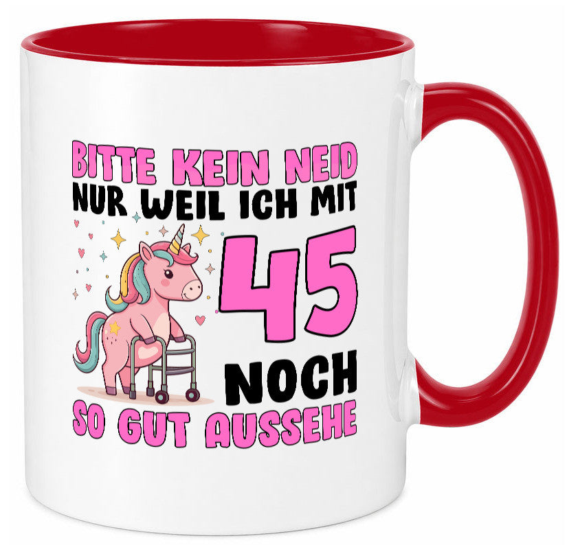45. Geburtstag | 45 Jahre Mit noch so gut aussehen Geschenk Geschenkidee