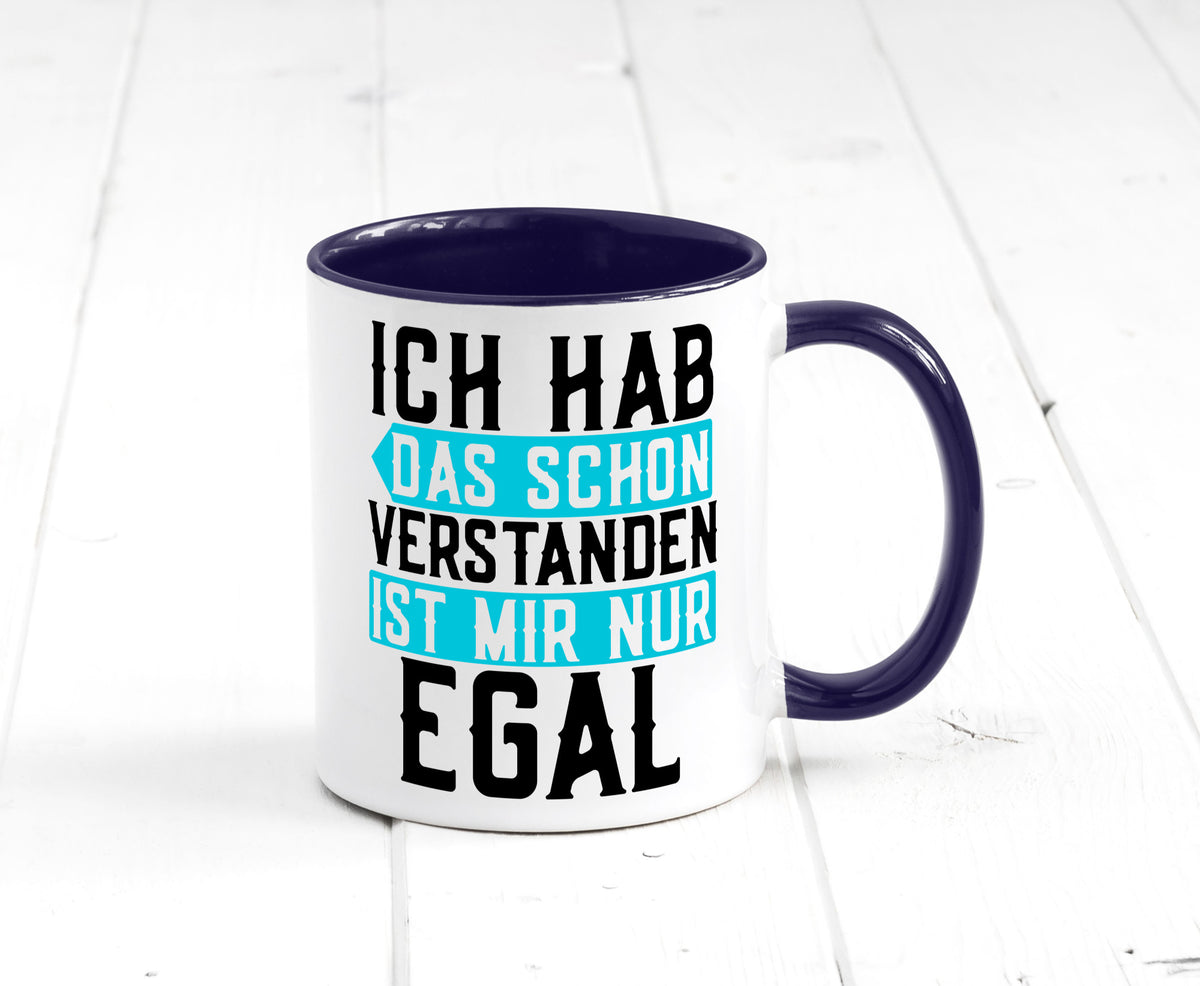 Ist mir egal | Protest Teenager Humor Spruch Büro lustig Arbeit Kollegen Tasse