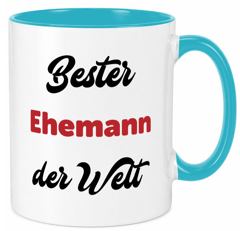Bester Ehemann der Welt | Ehepaar Geschenkidee Humor Tasse