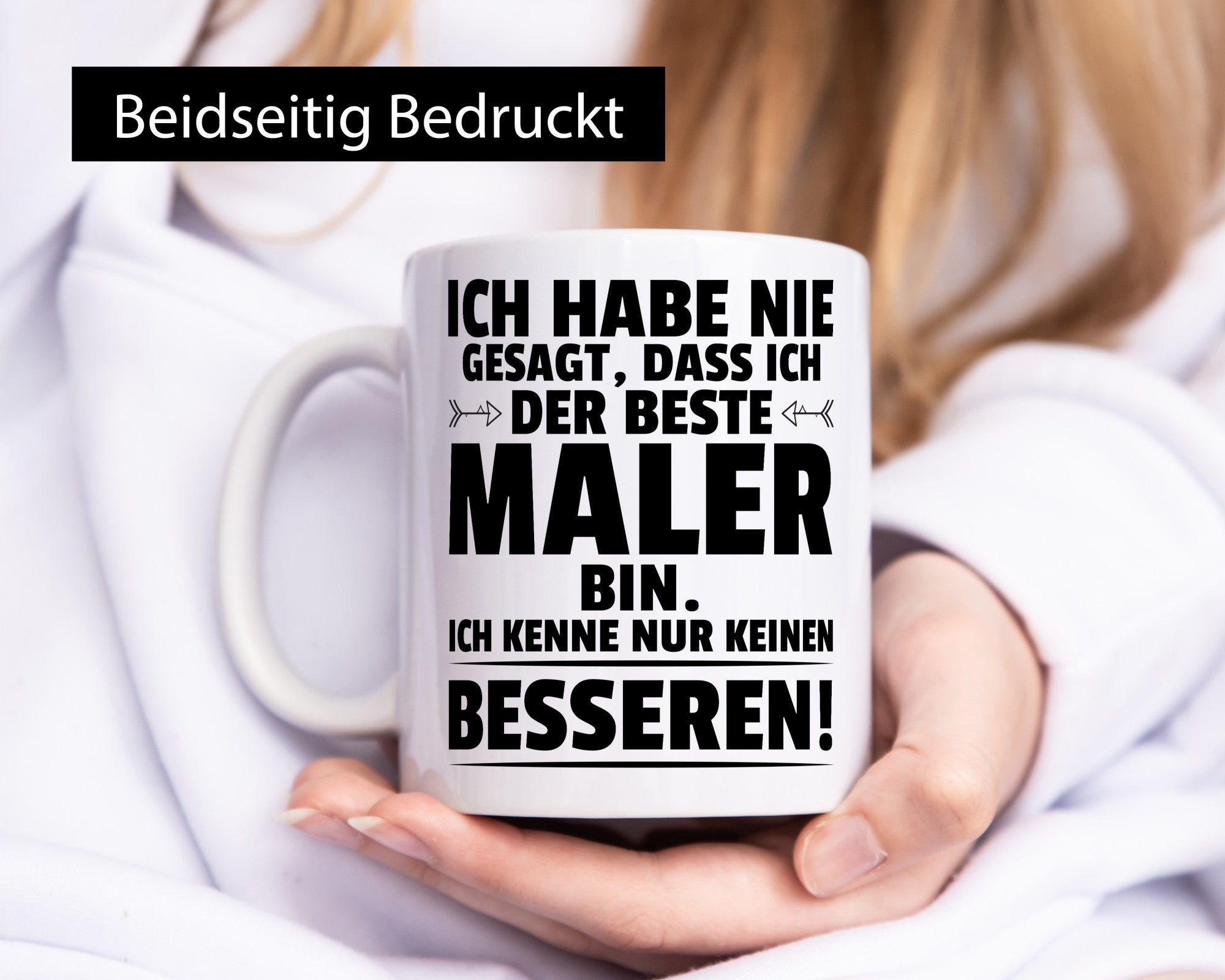 Der beste Maler | Malerei lustiger Spruch Geschenk Humor Geschenkidee Tasse