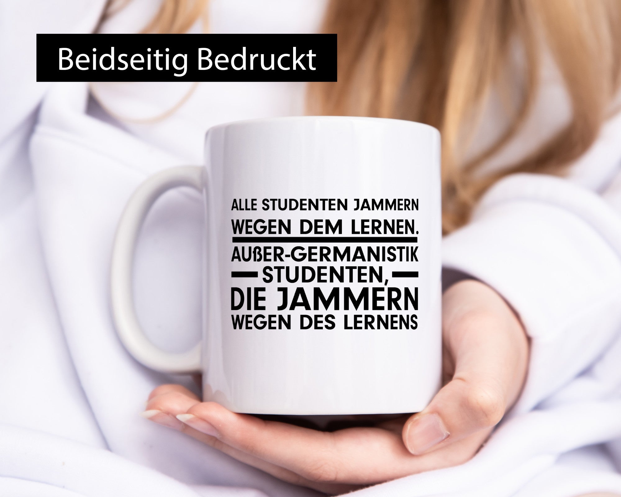 Germanistik Spruch | Student Tasse lustiger Geschenk Humor Geschenkidee