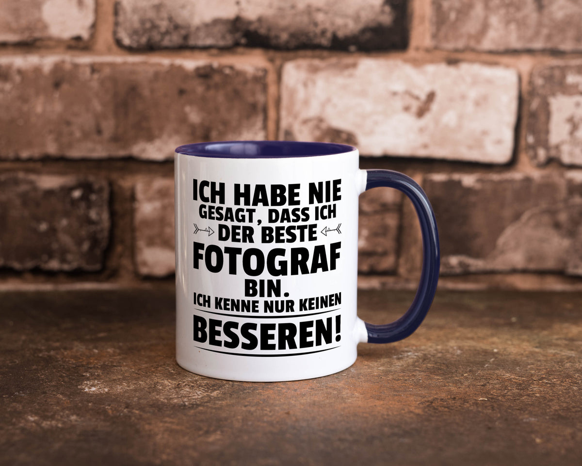 Keinen Besserer Fotograf | Fotografie Kamera Geschenkidee Humor Tasse