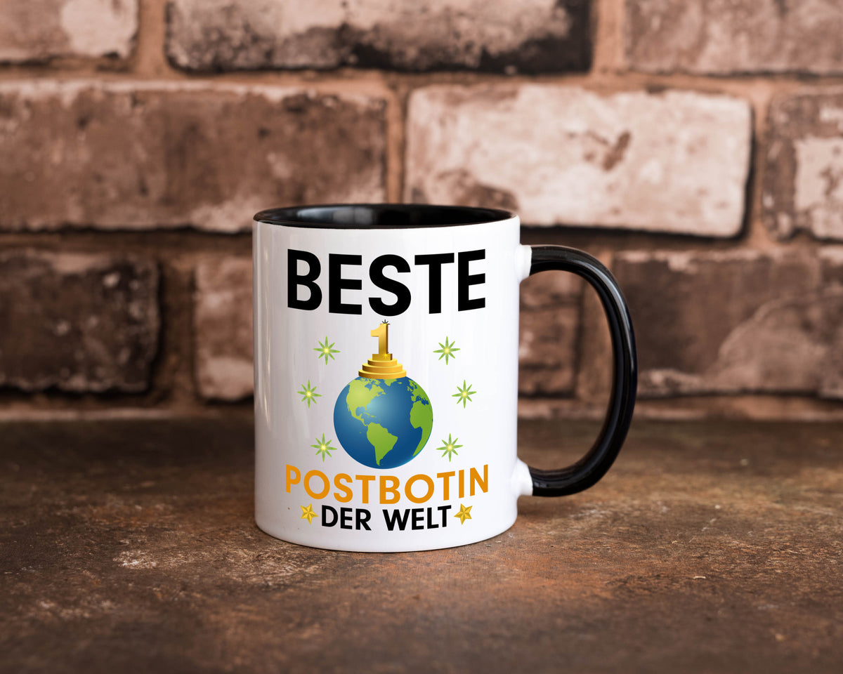 Welt Beste Postbotin | Beruf Post Briefträger Humor Arbeit Kollegen Büro Tasse