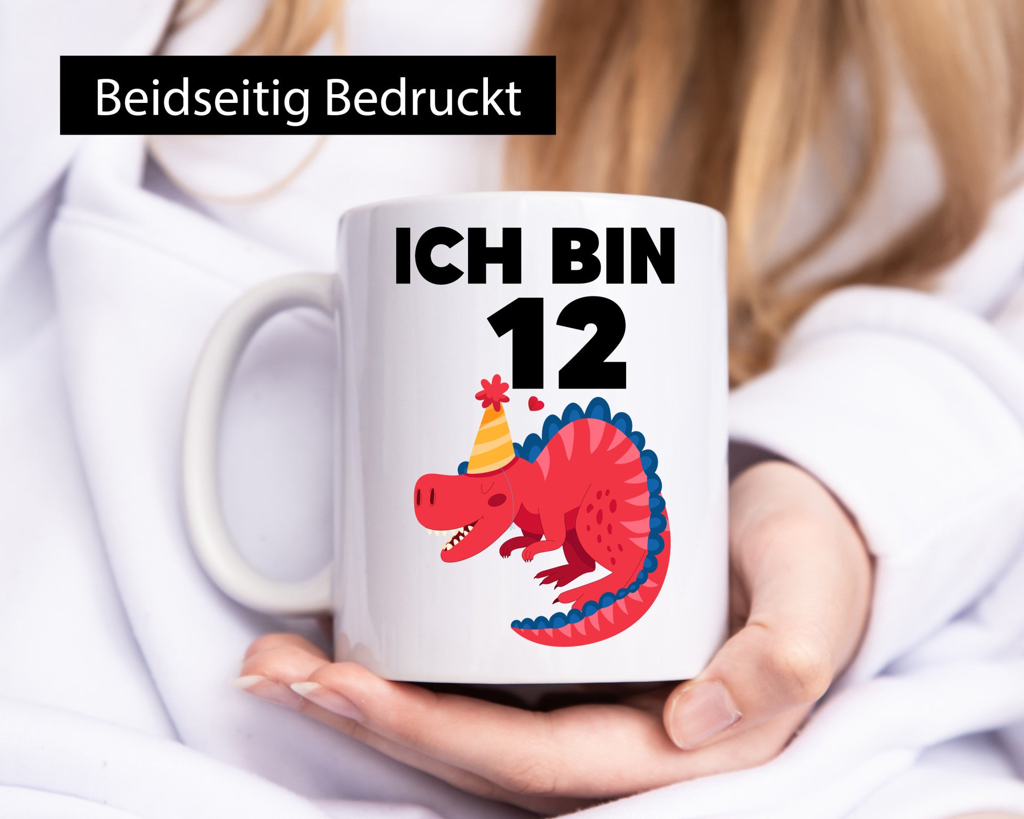 12. Geburtstag | Dino Dinosaurier 12 Jahre Geschenkidee Humor Tasse