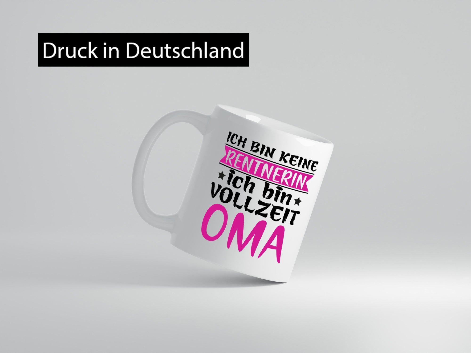 Ich bin eine Rentnerin | Vollzeit Oma Ruhestand Humor Familie Geschenkidee Tasse