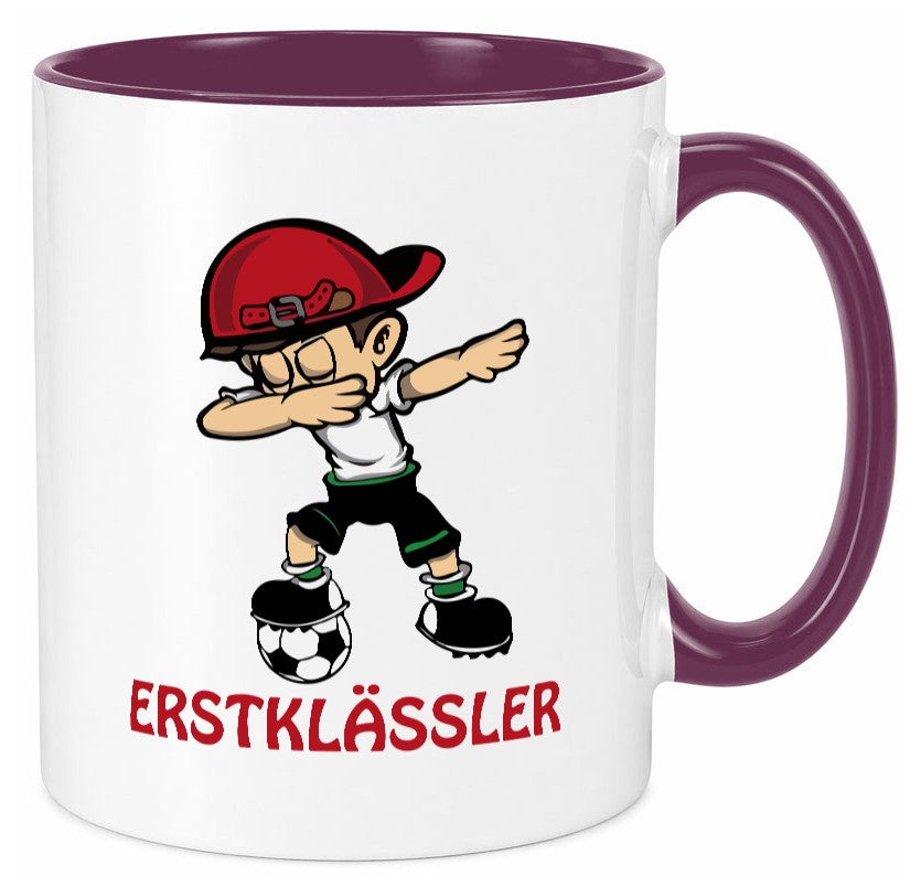 Erstklässler Dab Tasse | Einschulung Erste Klasse lustig Humor Geschenkidee