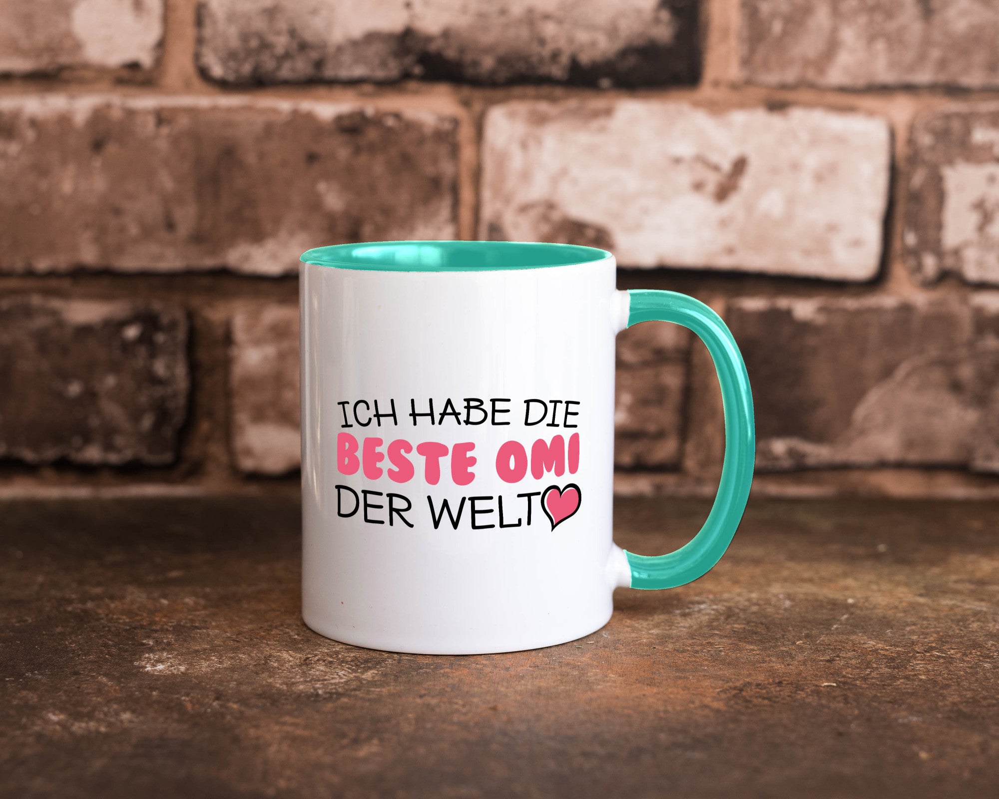 Beste Omi der Welt | Oma Tasse Geburtstag Muttertag lustig Familie Geschenkidee