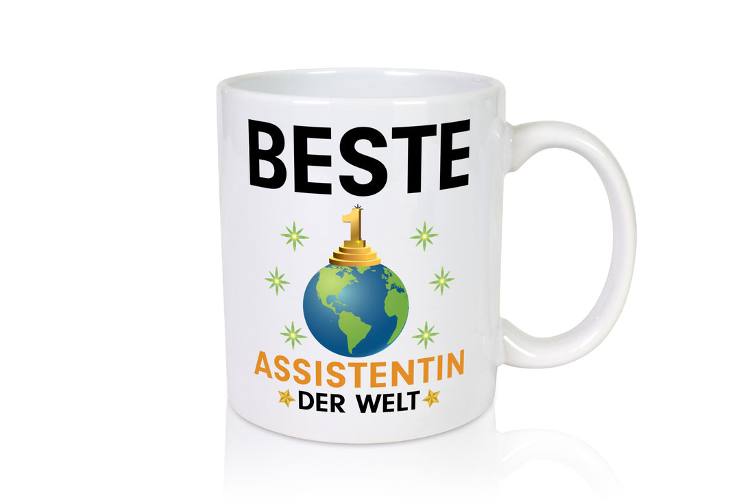Welt Beste Assistentin | Assistenz Hilfskraft Humor Geschenkidee Tasse