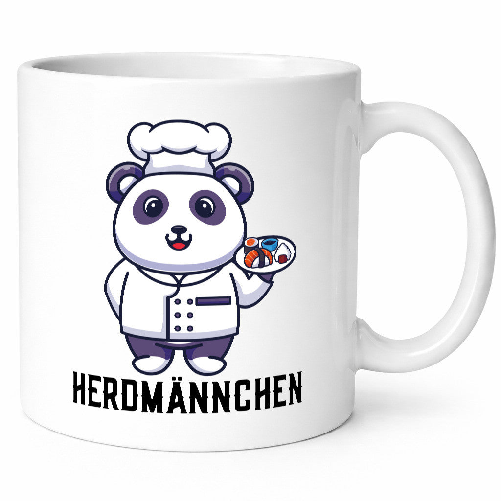 Herdmännchen | lustiges Erdmännchen als Koch Küchenchef Geschenk Arbeit