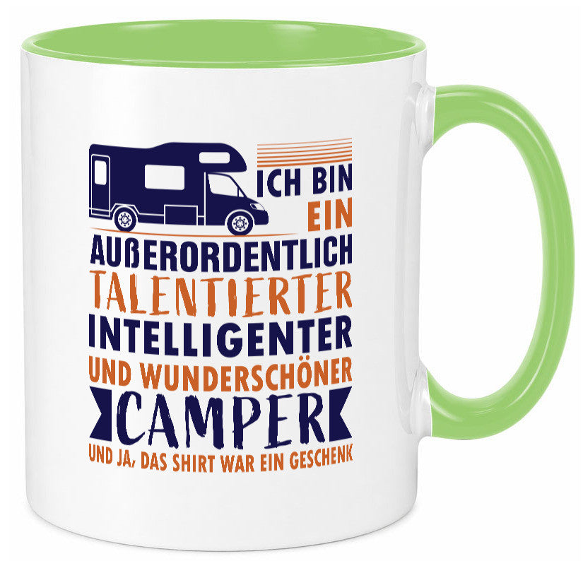 Talentierter | Intelligenter Wunderschöner Camper lustiger Spruch Geschenk