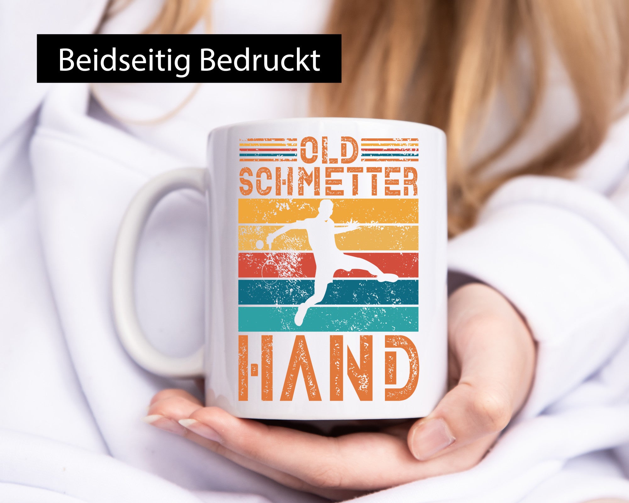 Old Schmetter Hand | Tennis Spieler Sport v2 Geschenkidee Humor Tasse