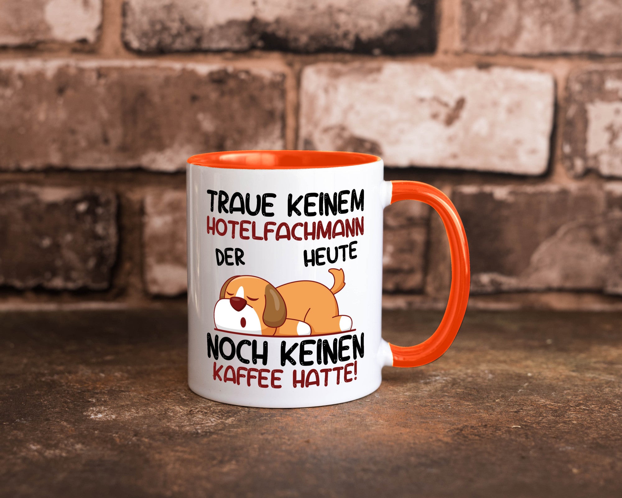 Traue keinem Hotelfachmann |Hotel lustig Humor Geschenkidee Geschenk Tasse