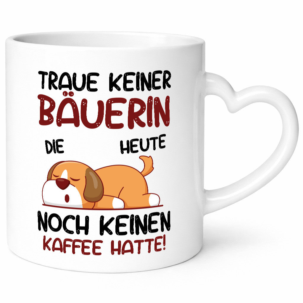 Traue keiner Bäuerin | Bauernhof Landwirtschaft lustig Humor Geschenkidee