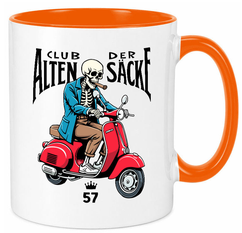 57. Geburtstag | 57 Jahre Club der alten Säcke v2 Geschenk Geschenkidee Tasse