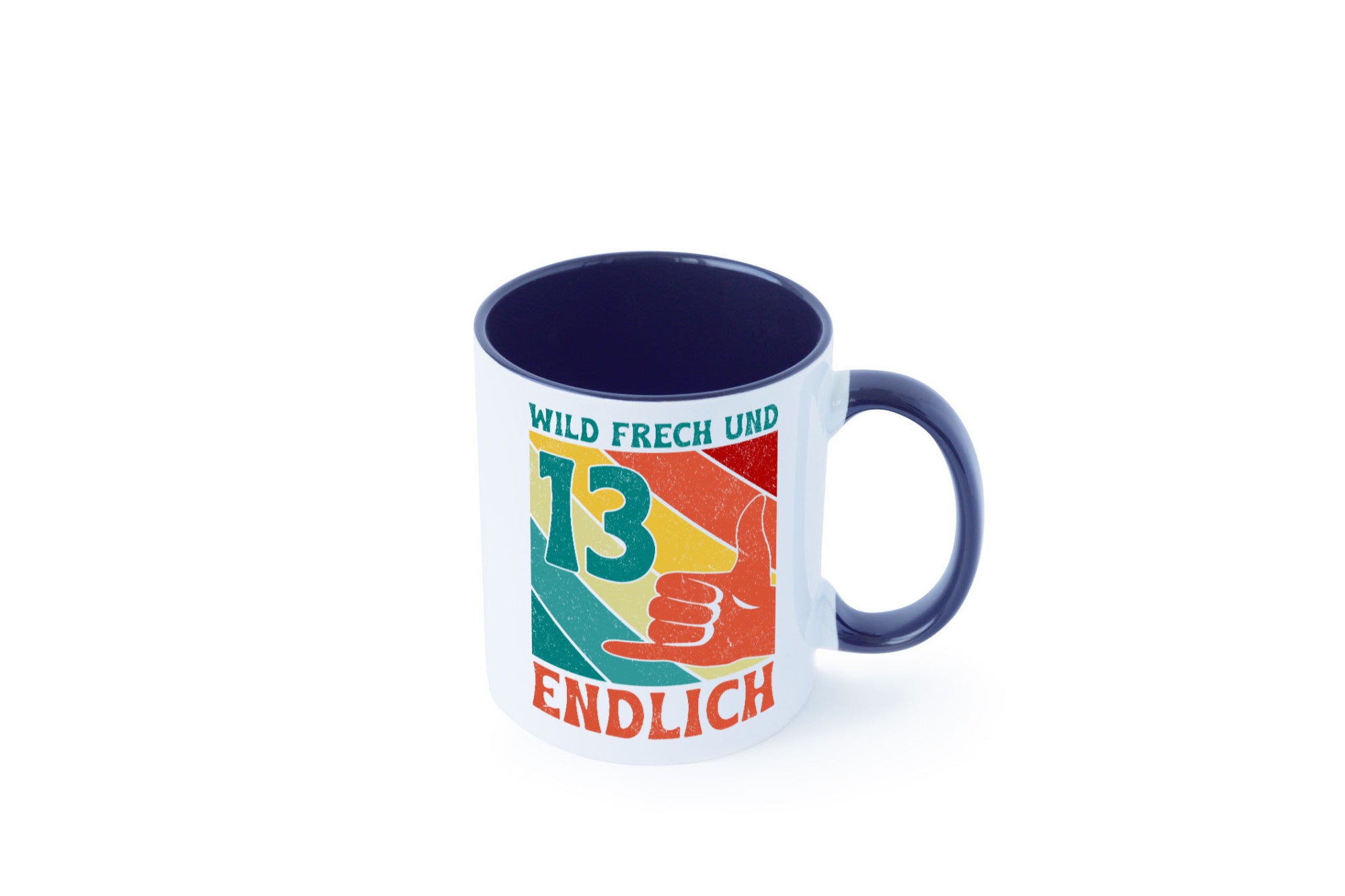 13. Geburtstag | 13 Jahre Wild und Frech Humor Geschenkidee Tasse