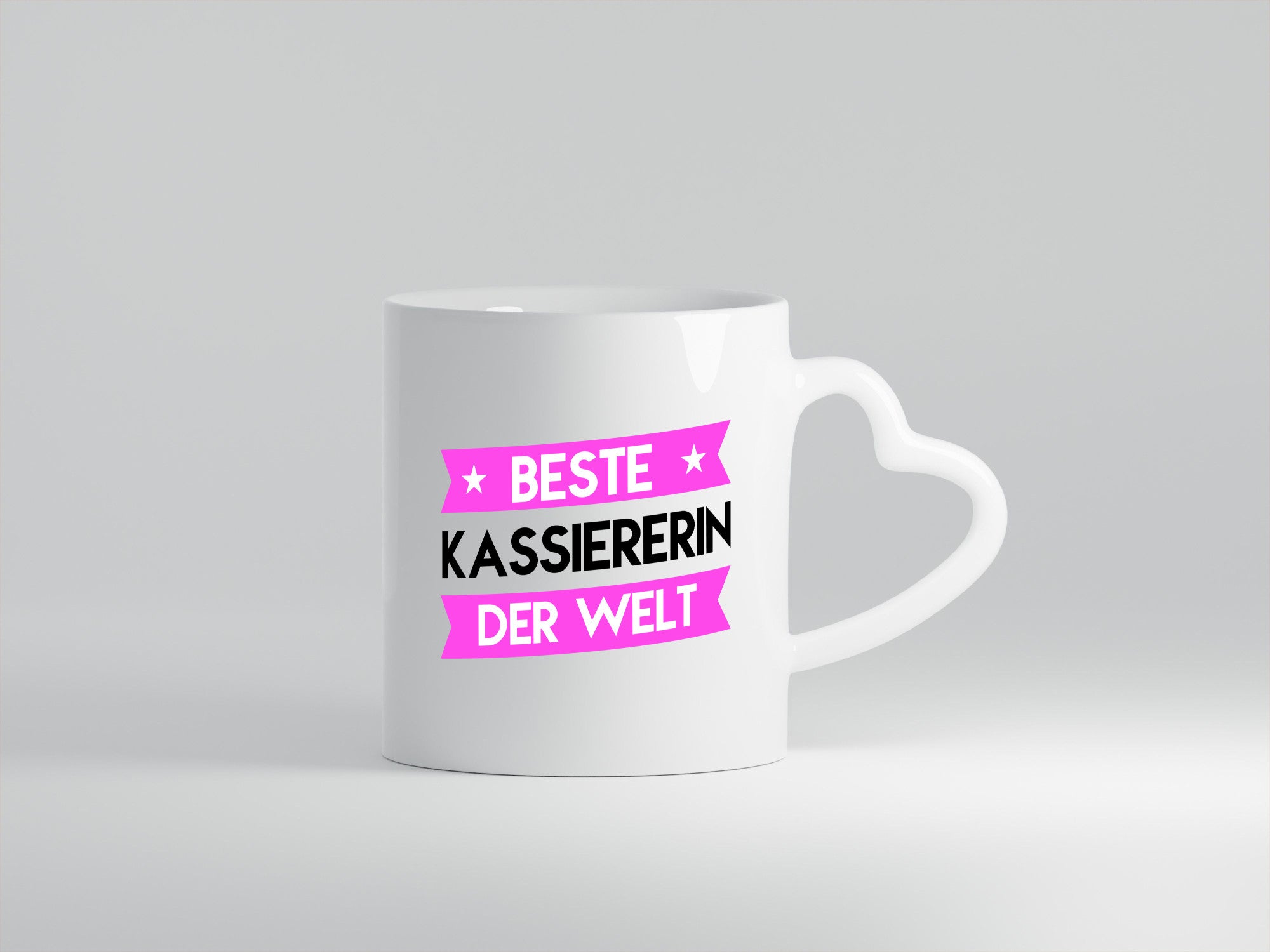 Beste Kassiererin lustiger Spruch Geschenk Humor Geschenkidee Tasse