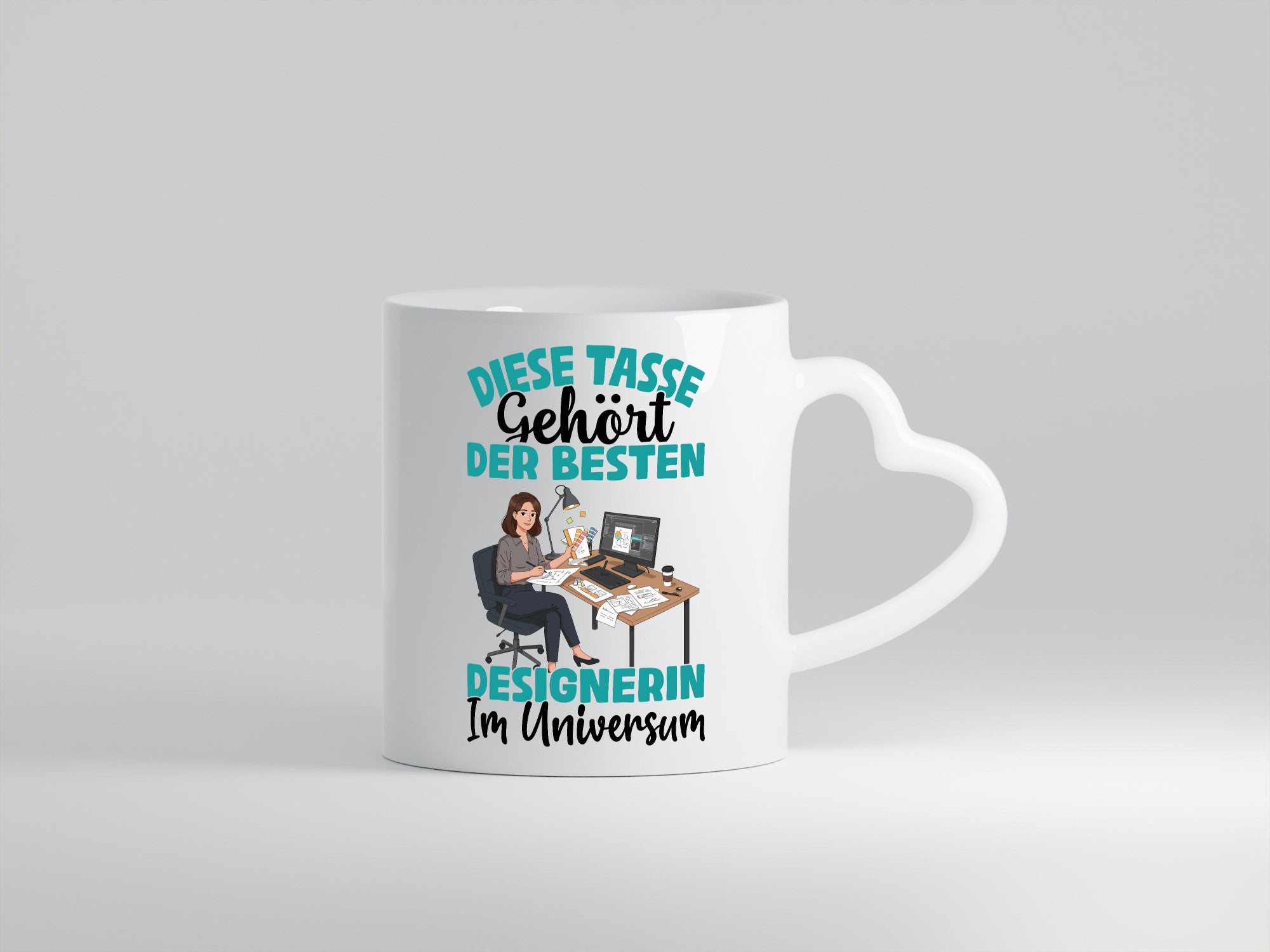 Im Universum: Designerin | Mode Geschenk Humor Geschenkidee lustiger Spruch