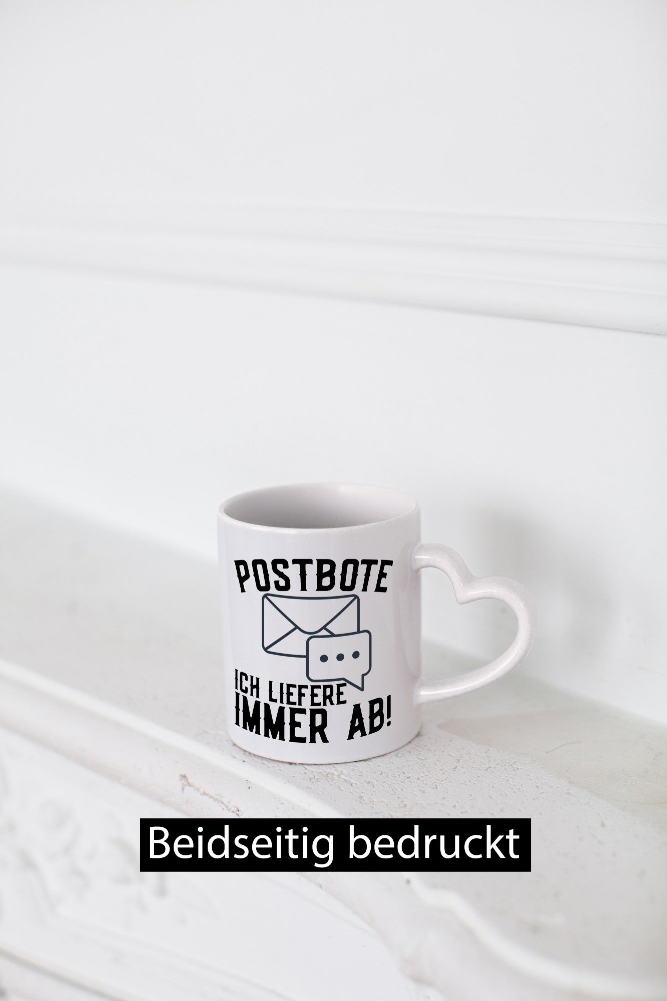 Ich liefere immer ab | Postbote Brief Zusteller Kurier Geschenk Humor