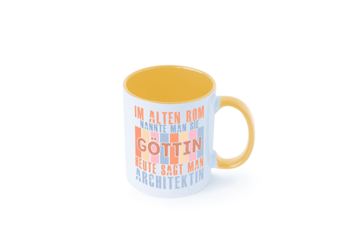 Heute sagt man: Architektin | Architektur Büro lustiger Spruch Geschenk Arbeit Tasse