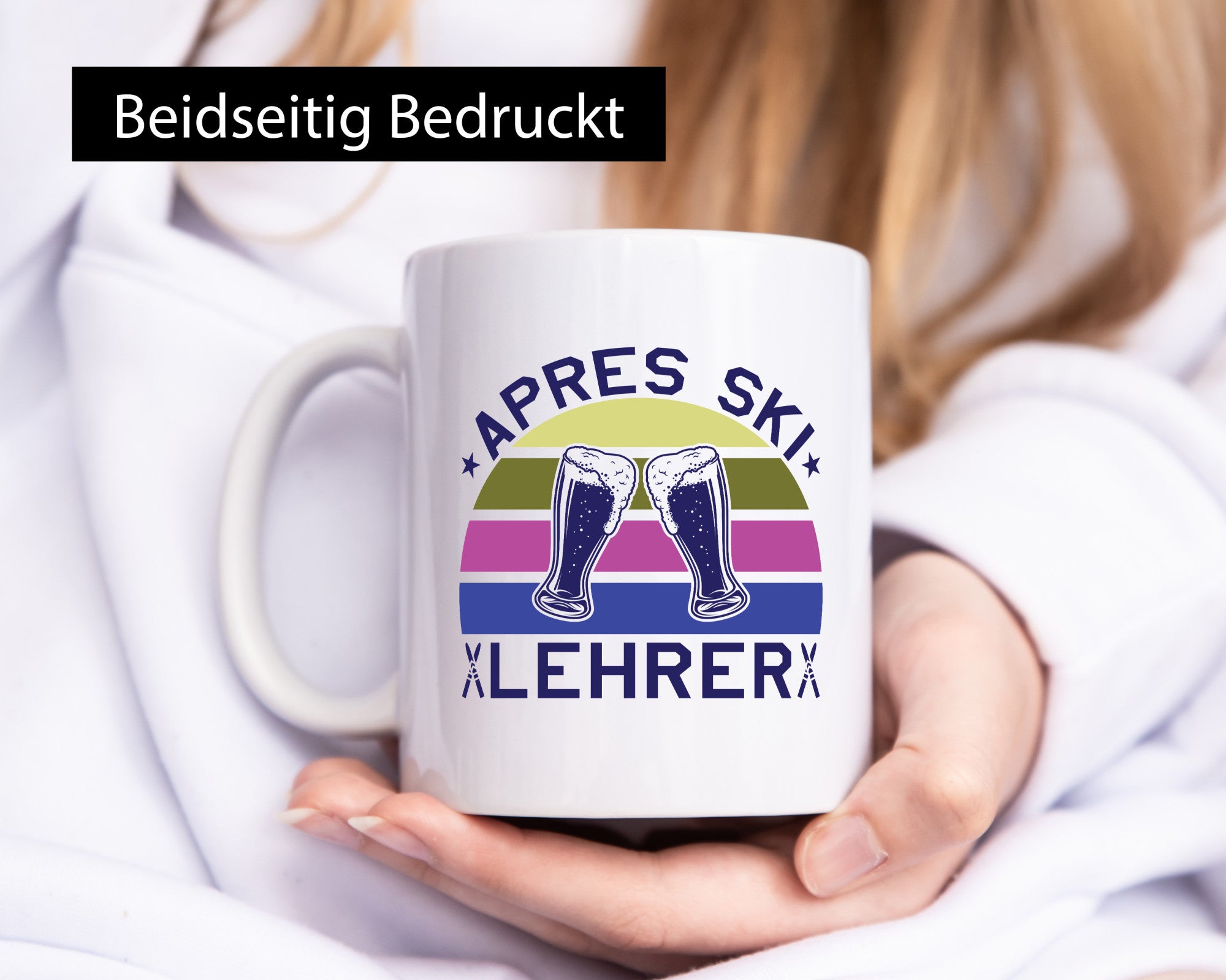 Apres Ski Lehrer | Biergläser Skier lustiger Spruch Geschenk Humor Geschenkidee