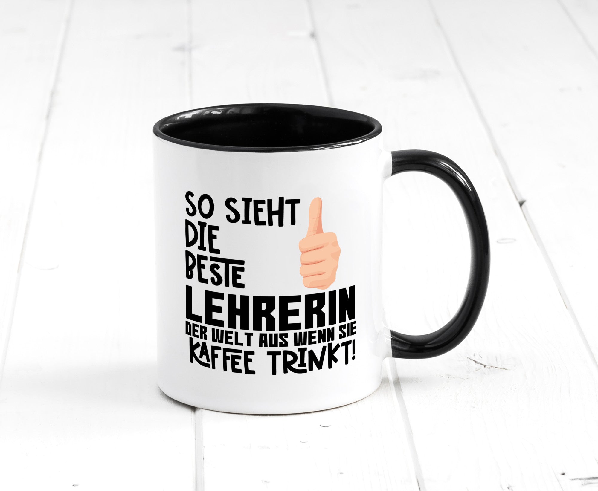 Beste Lehrerin | Lehrer Tasse Schule Dankeschön lustiger Spruch Geschenk Humor