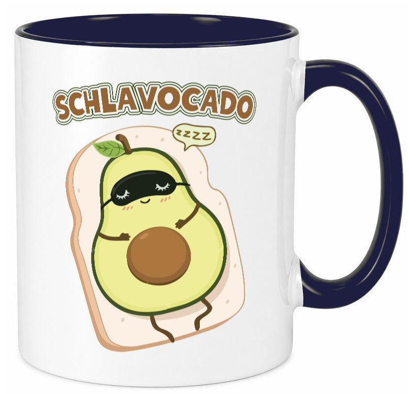 Schlavocado | Avocado lustig Humor Geschenkidee Geschenk Tasse