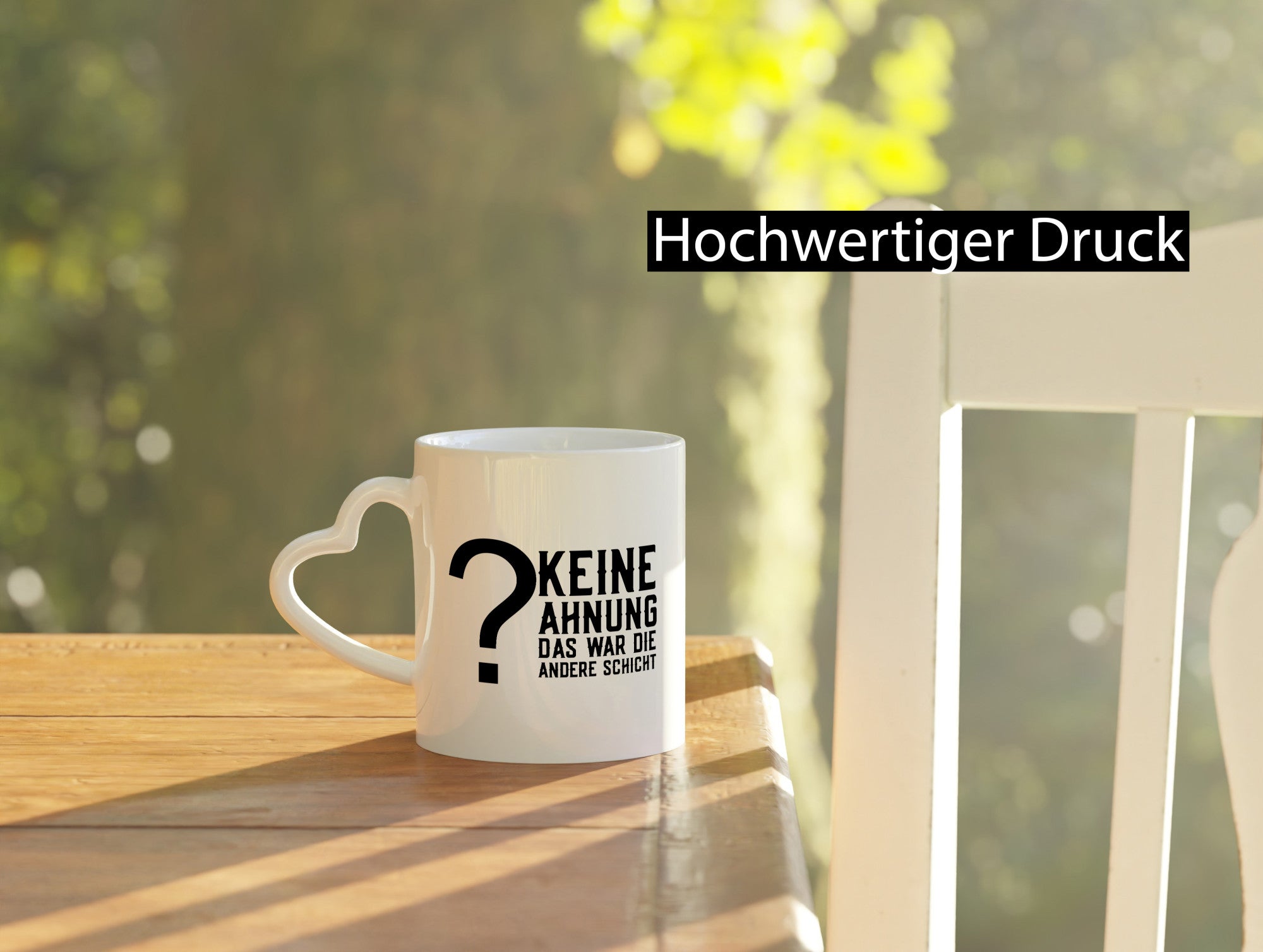 Keine Ahnung | Schichtarbeiter Job Kollegen Spruch Geschenkidee Arbeit Büro