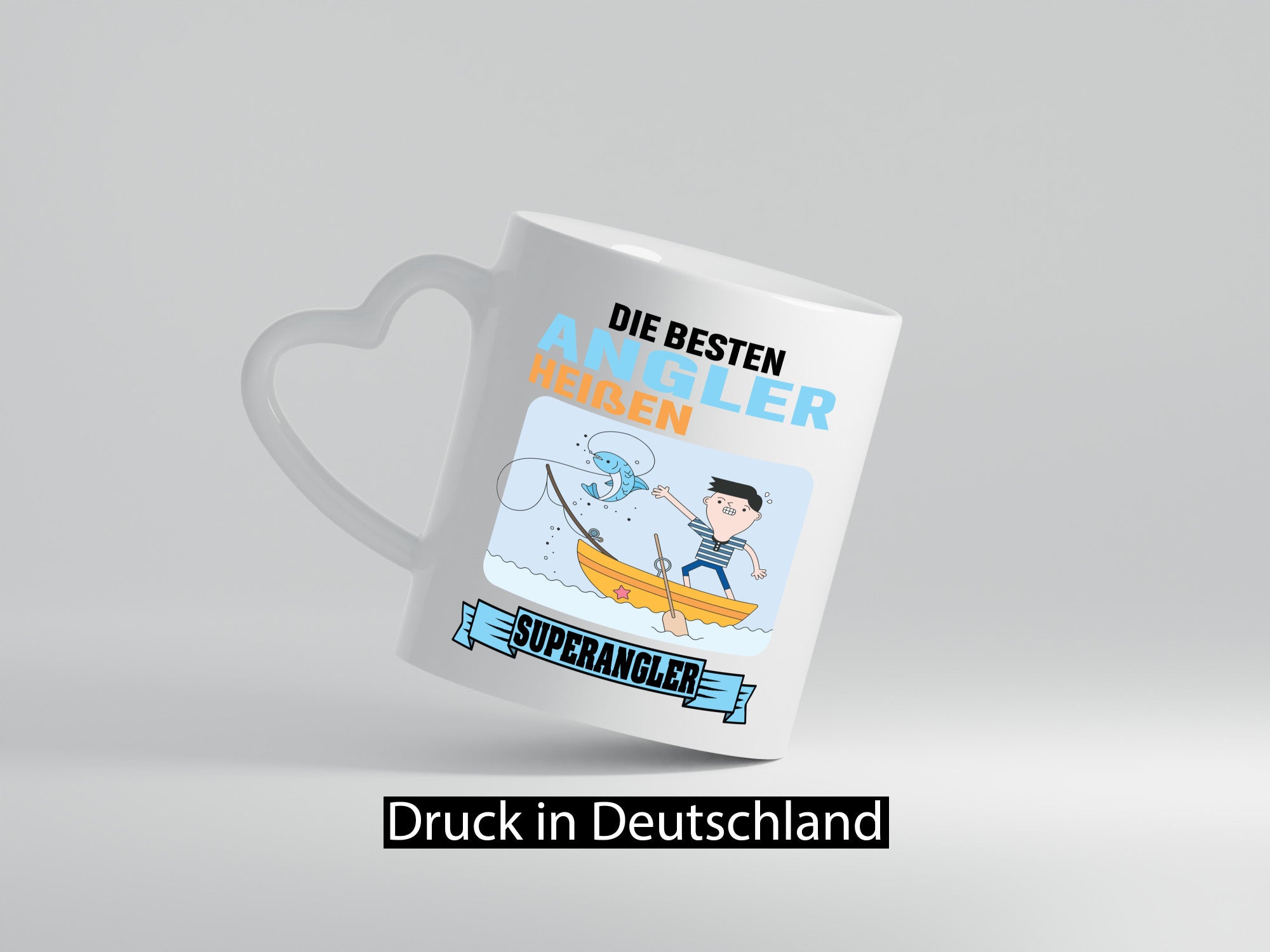 Die besten Angler heißen Superangler Geschenk Humor Geschenkidee lustiger