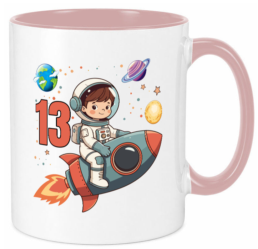 13. Geburtstag | 13 Jahre Astronaut Weltraum lustiger Spruch Geschenk