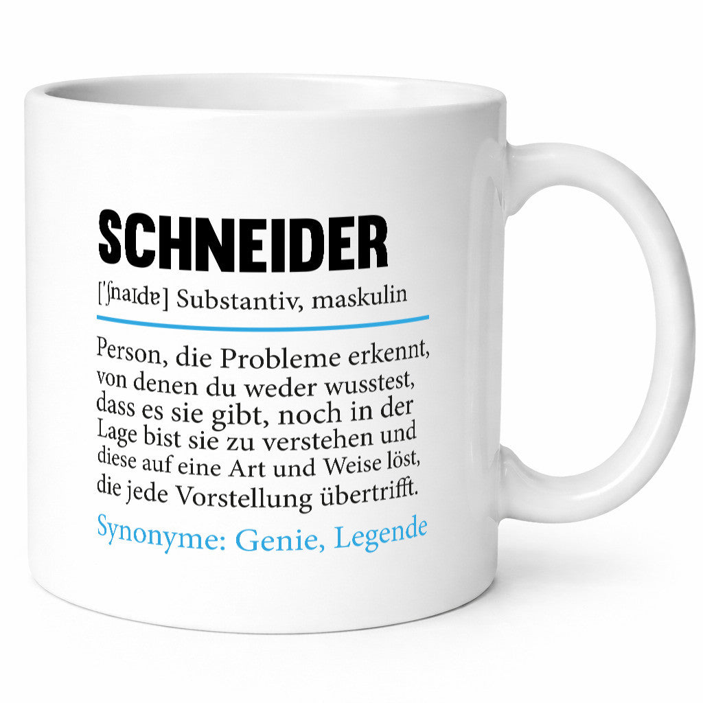 Schneider | Spruch Beruf Schneiderei Humor v2 Geschenk Arbeit Kollegen Büro