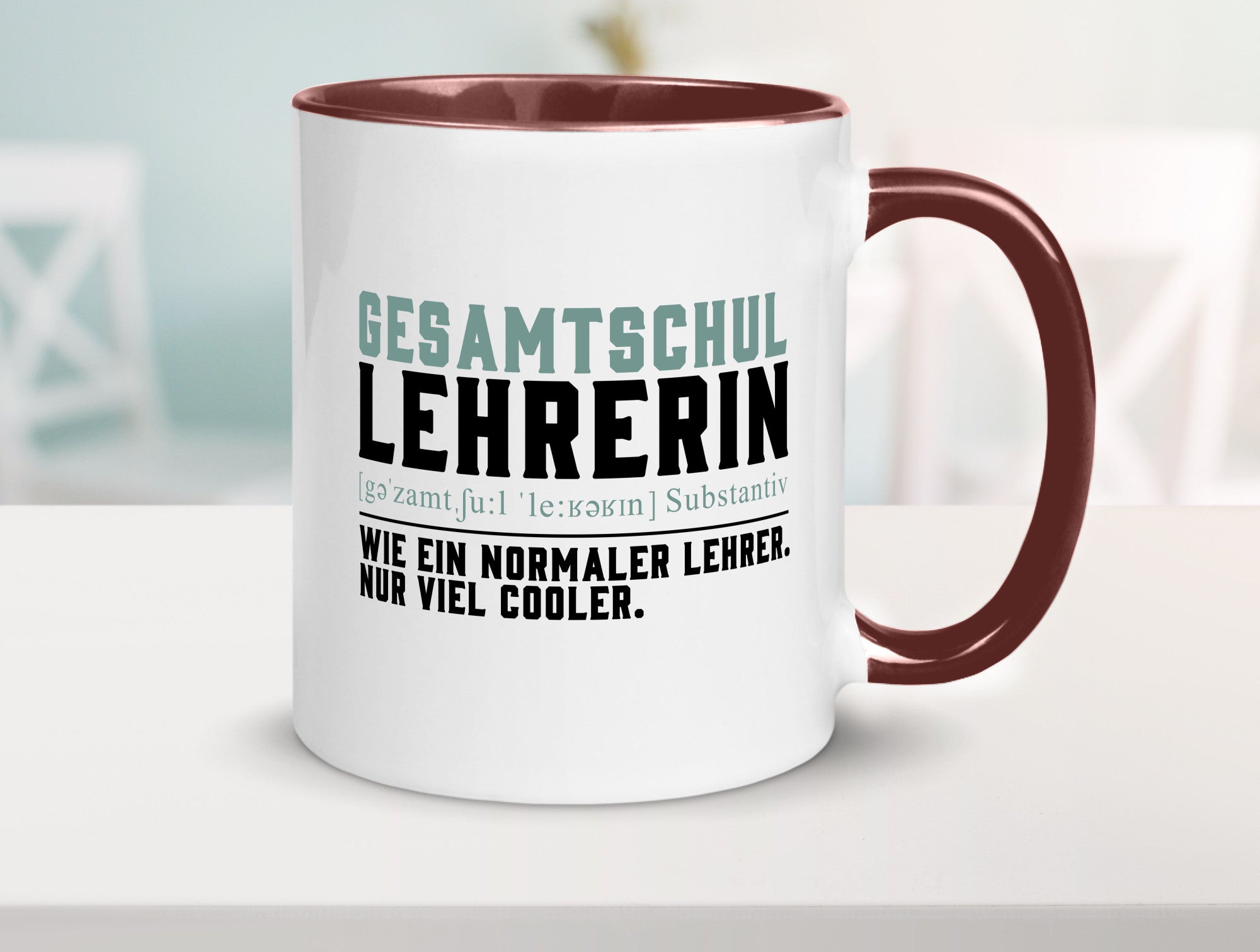 Gesamtschullehrerin | Unterricht Lieblingslehrerin Geschenkidee Humor Tasse