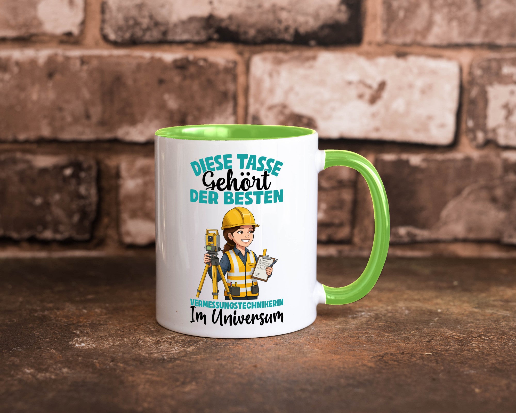 Im Universum: Vermessungstechnikerin | Techniker lustiger Spruch Geschenk Humor