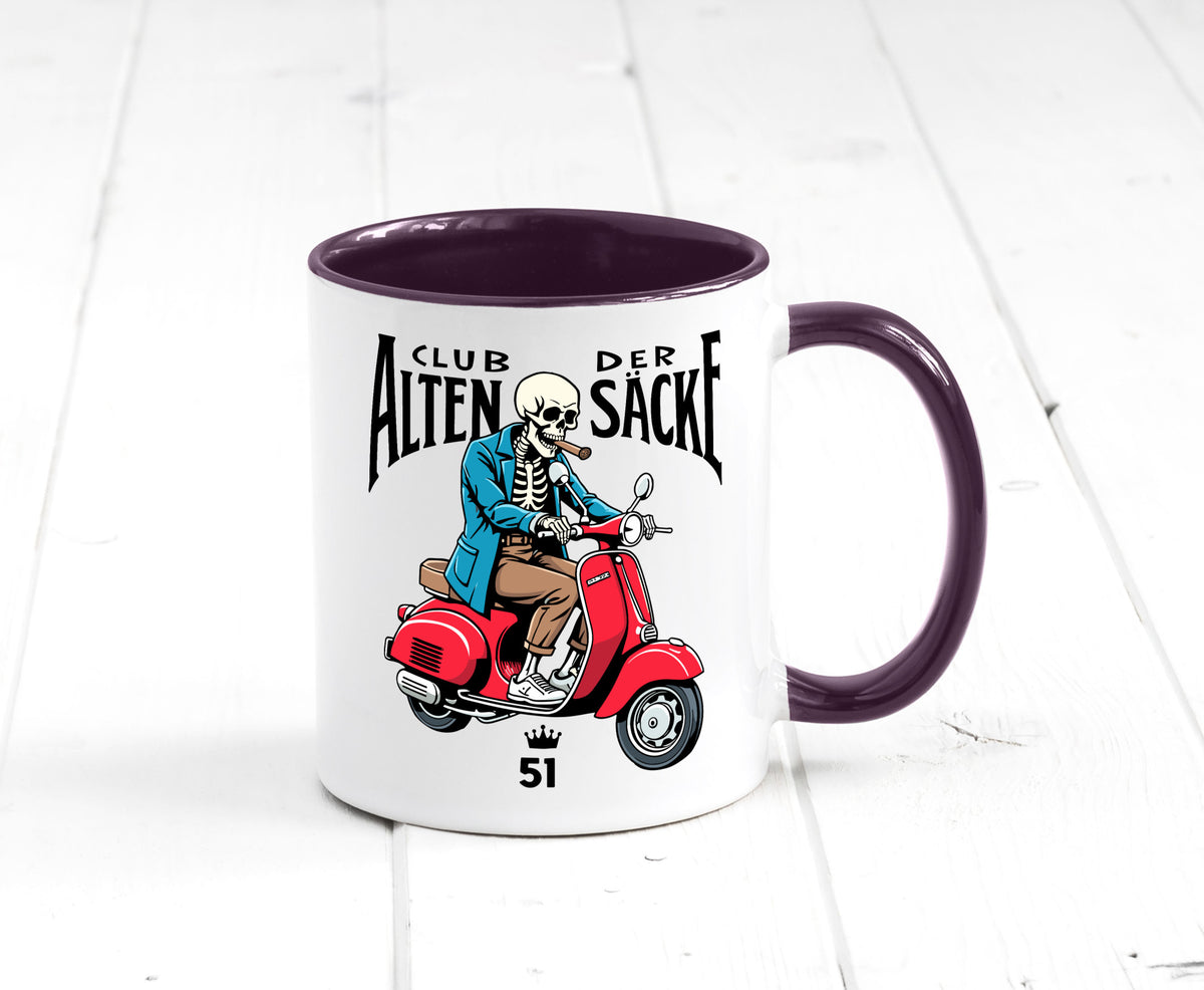 51. Geburtstag | 51 Jahre Club der alten Säcke Geschenk Geschenkidee lustiger Tasse
