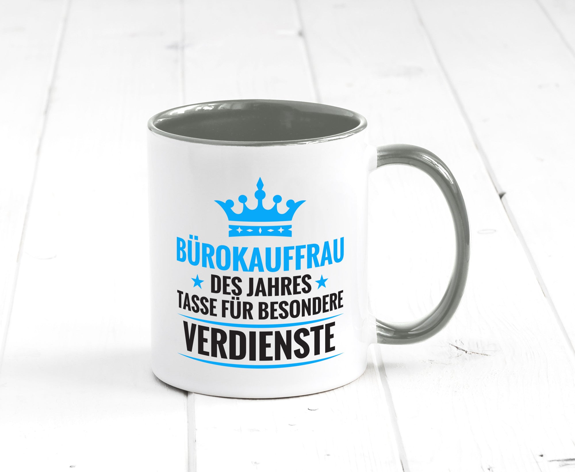 Besonderer Verdienst: Bürokauffrau | Kauffrau lustig Arbeit Kollegen Büro