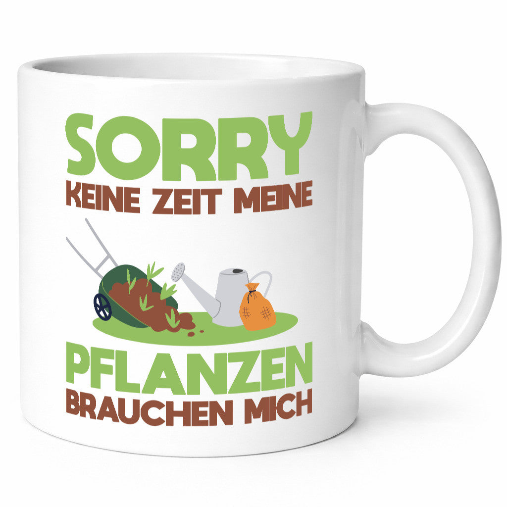 Meine Pflanzen brauchen mich | Gartenarbeit Gärtnern Geschenk Arbeit Kollegen