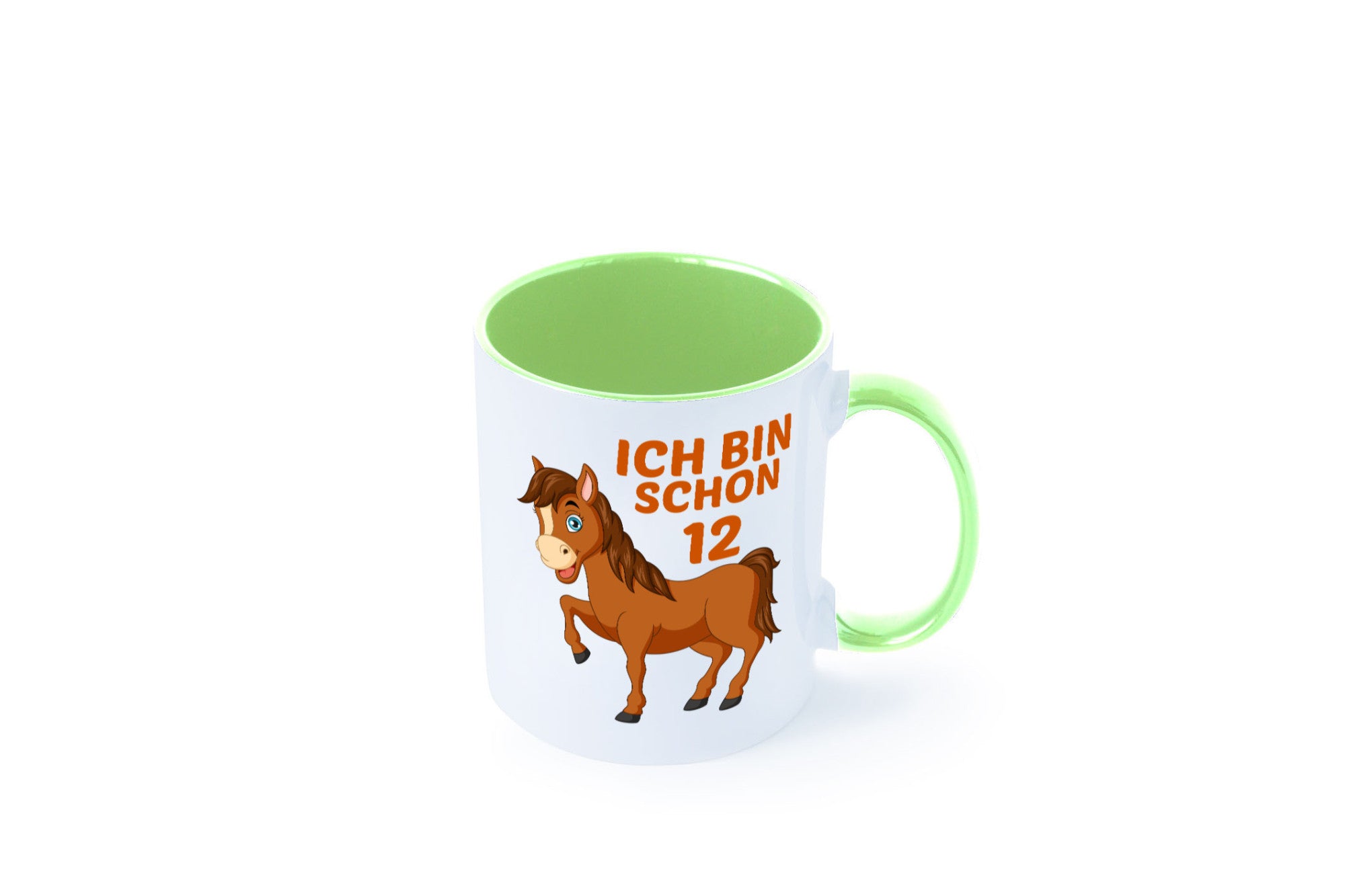 12. Geburtstag | Ich bin schon 12 Pferde Pony Geschenkidee Humor Tasse