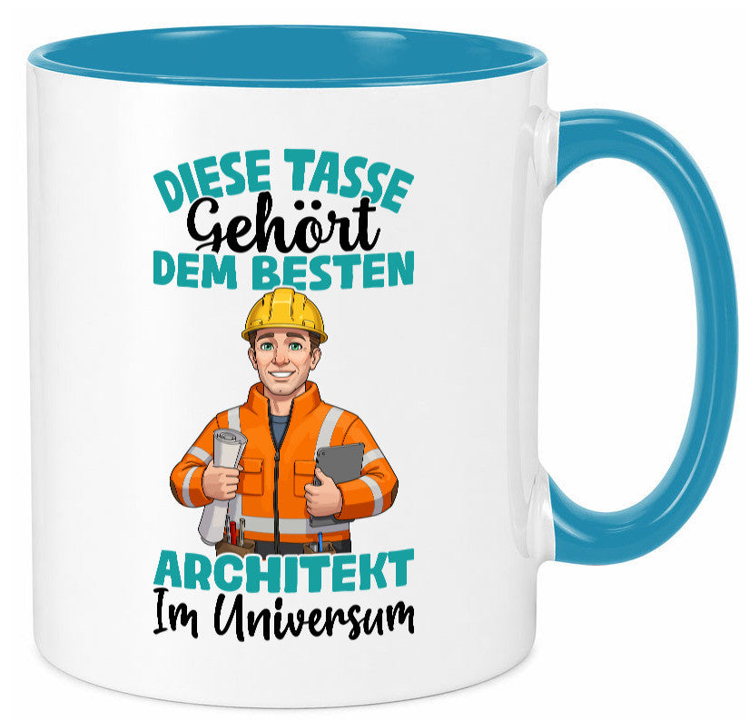 Im Universum: Architekt | Architektur Büro Humor Arbeit Kollegen Geschenkidee