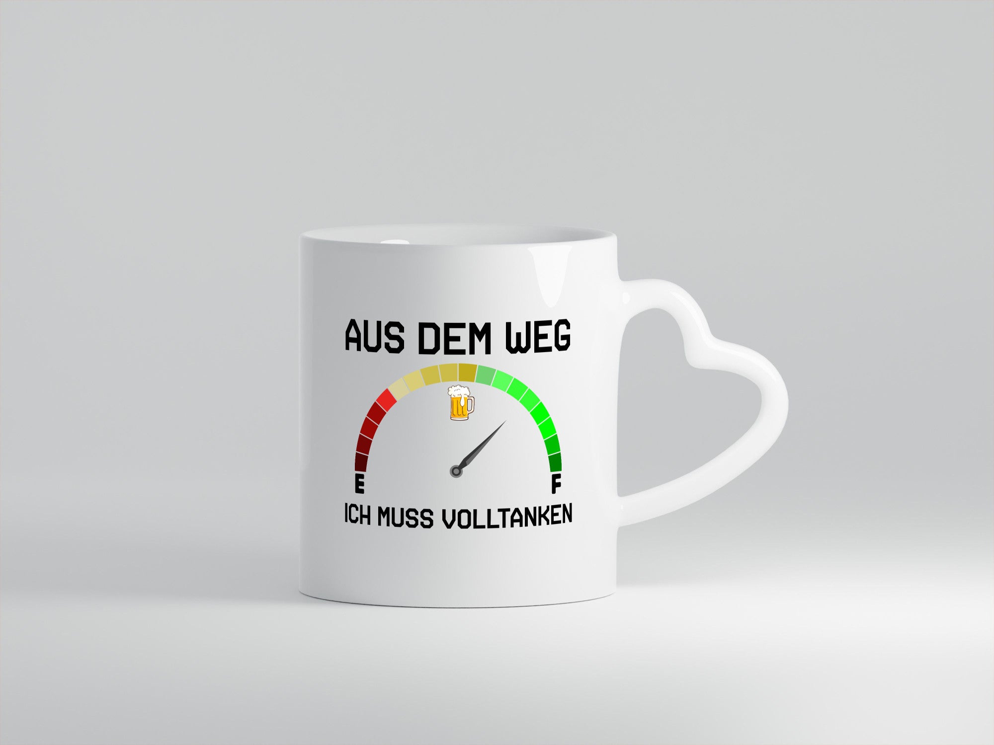 Aus dem Weg | Volltanken Bier Biertrinker Tacho lustig Humor Geschenkidee