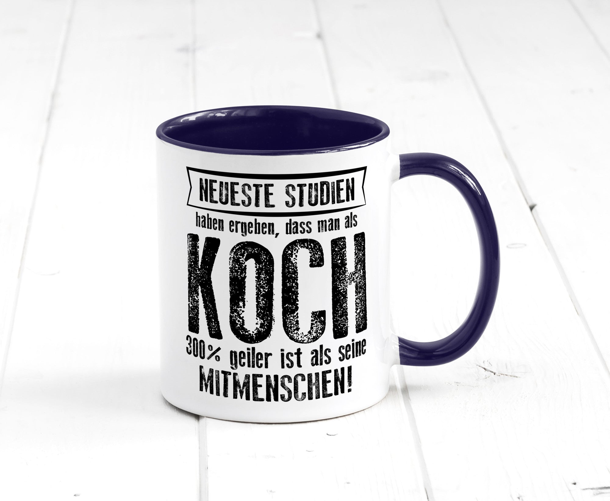 Neuste Studien: Koch | Chefkoch Humor Arbeit Kollegen Büro Geschenkidee Tasse