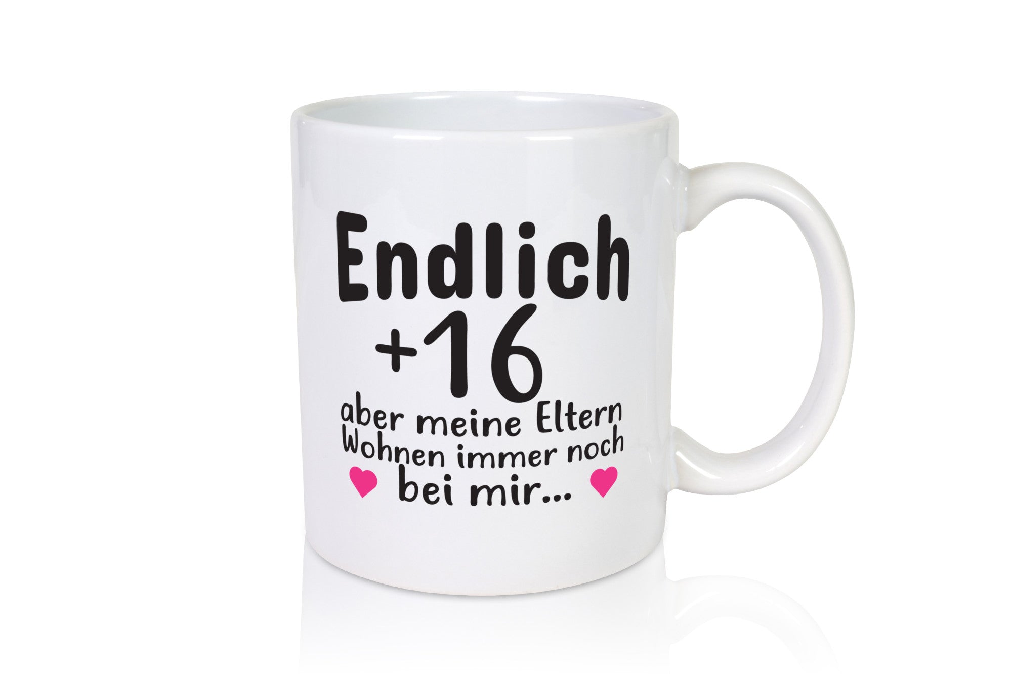 Endlich 16 | Geburtstag Tasse Spruch Mädchen Geschenkidee Humor