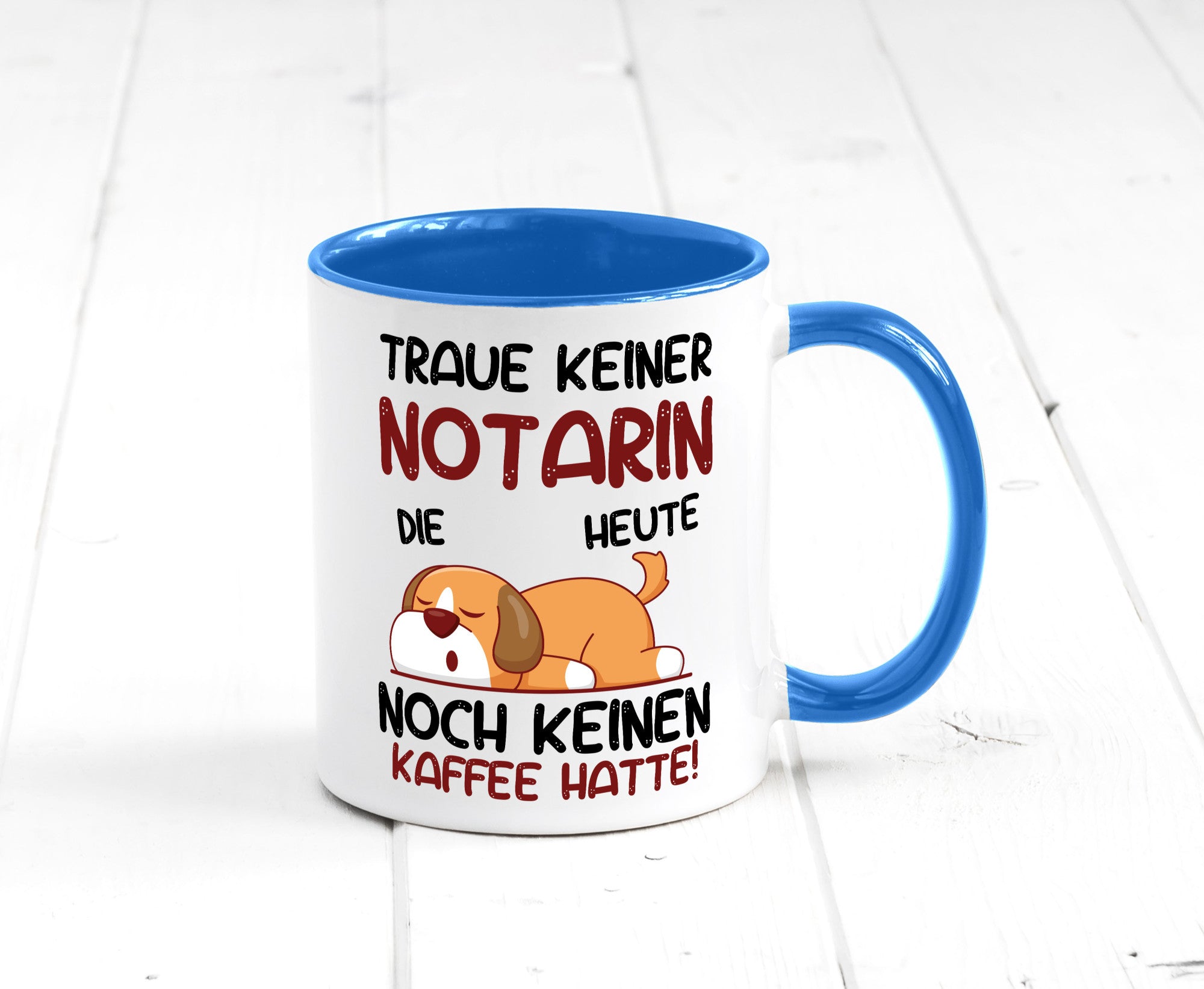 Traue keiner Notarin | Juristin Geschenk Humor Geschenkidee lustiger Spruch