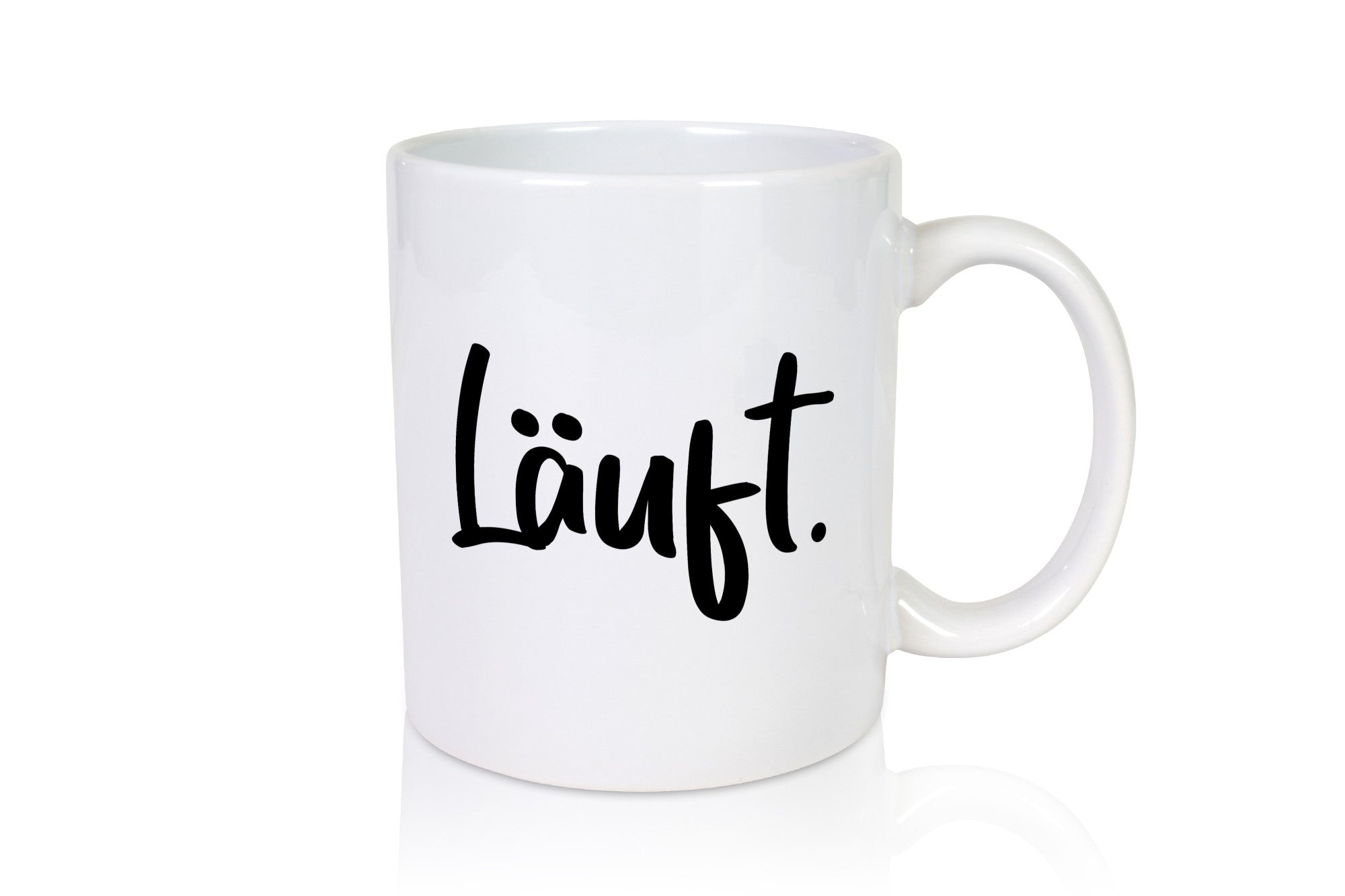 Läuft | jogging Wandern Motivation v2 lustiger Spruch Geschenk Humor