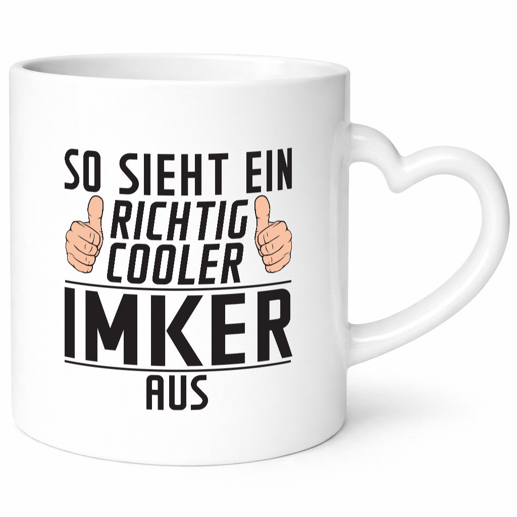 Richtig Cooler Imker | Imkerei Geschenkidee Humor Tasse