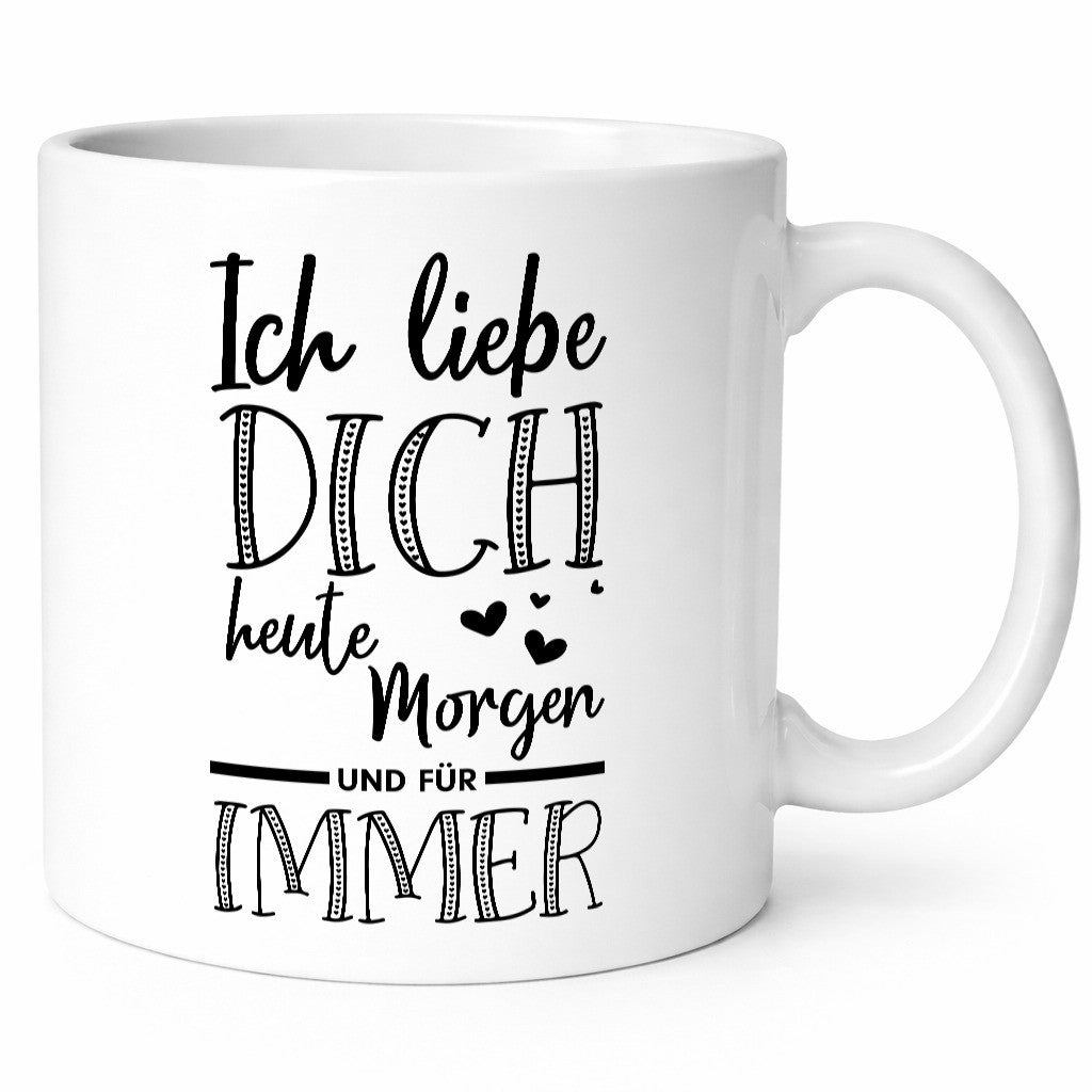 Ich liebe dich für immer | Beziehung Paar lustiger Spruch Geschenk Humor